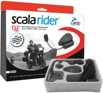SCALA RIDER Q2 PRO SINGLE HEADSET -  Cruiser Communication Systems 