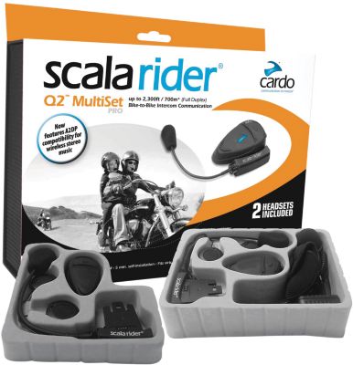 SCALA RIDER Q2 PRO MULTISET -  Motorcycle Accessories 