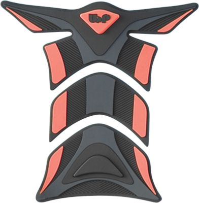 SHOW CHROME THREE PIECE TPR TANK PAD -  Motorcycle Tank Accessories 