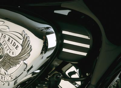 SHOW CHROME CHROME ACCENT STRIPS -  Cruiser Dash And Gauges 