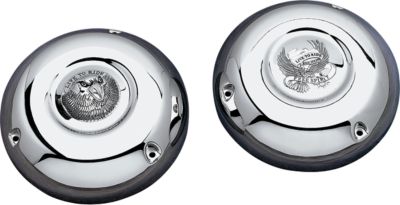 SHOW CHROME EAGLE HEAD AIR CLEANER COVER - Cruiser Air Filters