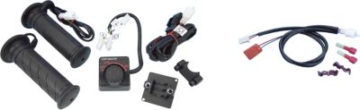 SHOW CHROME ATV HEATED GRIPS WITH THUMB WARMER - Utility ATV Grips