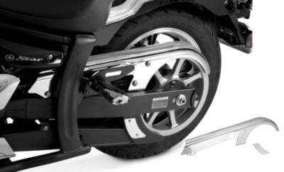 SHOW CHROME BELT COVER - CHROME - Cruiser Drive Covers