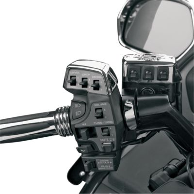 SHOW CHROME C.B. CONTROLLER COVER - Cruiser Handlebar Controls