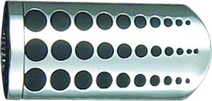 SHOW CHROME CASE GUARD PEG SET WITH 1 CLAMP - DOT - Cruiser Foot Controls