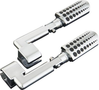 SHOW CHROME DOT CASE GUARD PEGS - Cruiser Foot Controls