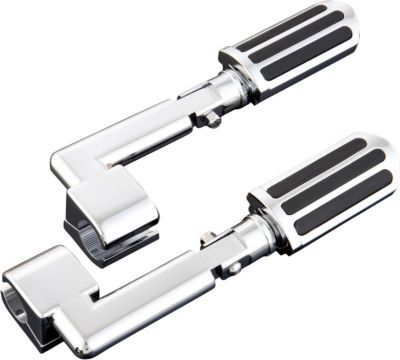 SHOW CHROME RAIL CASE GUARD PEGS - Cruiser Foot Controls