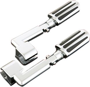 SHOW CHROME TEARDROP CASE GUARD PEGS - Cruiser Foot Controls