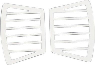 SHOW CHROME DISC COVER SCOOP TRIM -  Cruiser Brakes 