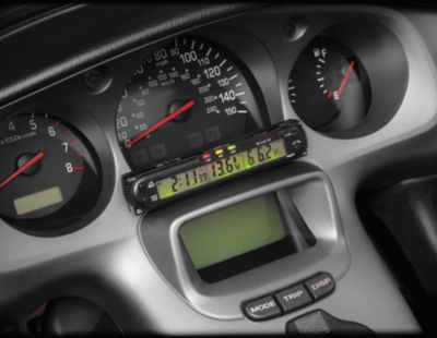SHOW CHROME DIGITAL VOLT METER - Cruiser Auxiliary Power Kits