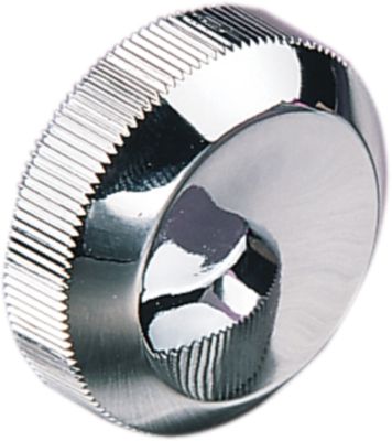 SHOW CHROME FORK COVER CAP - Cruiser Fork Accessories
