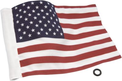 SHOW CHROME 6 X 9 AMERICAN FLAG - Cruiser Flag Pole Accessories