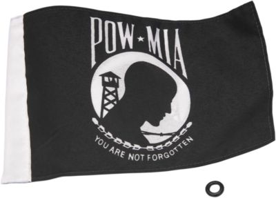 SHOW CHROME 6 X 9 POW MIA FLAG - Cruiser Flag Pole Accessories