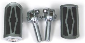 SHOW CHROME FRONT PEG KITS - CELESTAR - Cruiser Foot Controls