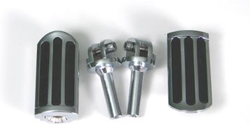 SHOW CHROME FRONT PEG KITS - RAIL - Show Chrome Parts & Gear