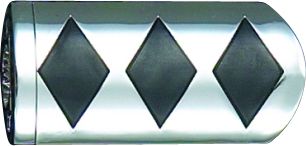 SHOW CHROME HIGHWAY PEGS WITH 1-1/4 CLAMPS -  Cruiser Controls 