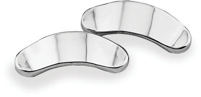 SHOW CHROME HANDLEBAR CLAMP PLUGS - Cruiser Handlebars