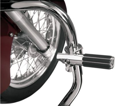SHOW CHROME HIGHWAY BAR CLAMP WITH RAIL PEG -  Cruiser Controls 
