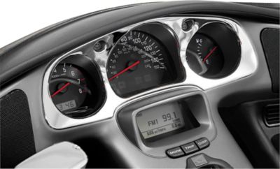 SHOW CHROME INSTRUMENT ACCENT -  Cruiser Dash And Gauges 