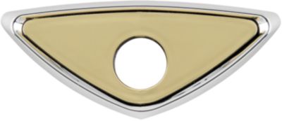 SHOW CHROME MEDALLION SERIES KEY PLATE - Cruiser Chrome Hardware And Accessories