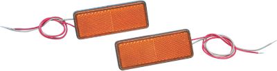 SHOW CHROME REPLACEMENT LENS FOR 1.25 X 3.5 LED MARKER LIGHT -  Cruiser Lights & Lighting 