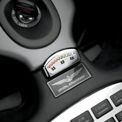 SHOW CHROME LED VOLT METER