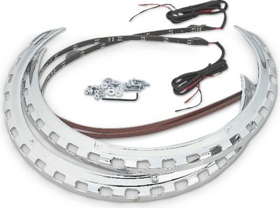 SHOW CHROME LED ROTOR ACCENT -  Cruiser Brakes 