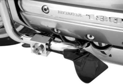SHOW CHROME LOWER RAIN DEFLECTOR - Cruiser Lowers And Wind Deflectors