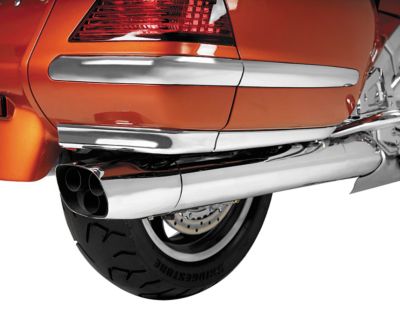 SHOW CHROME LOWER SADDLEBAG AIR DAM SPOILER - Cruiser Chrome Hardware And Accessories