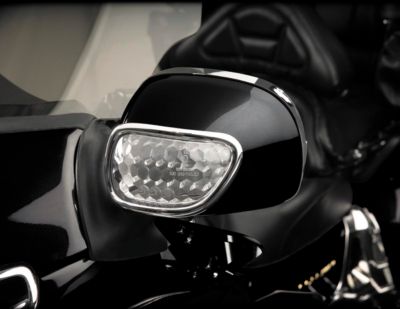 SHOW CHROME LED TURN SIGNAL MIRROR LIGHT - Cruiser Accent Lighting