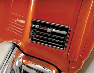 SHOW CHROME LOWER VENTS - CHROME - Cruiser Chrome Hardware And Accessories