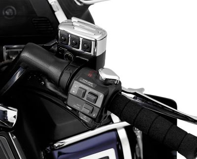 SHOW CHROME MASTER CYLINDER CHROME SWITCH ASSEMBLY - RIGHT - Cruiser Handlebar Controls