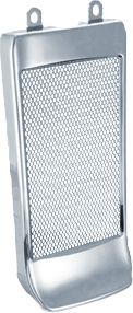 SHOW CHROME CURVED MESH RADIATOR GRILLE - CHROME - Show Chrome Parts & Gear