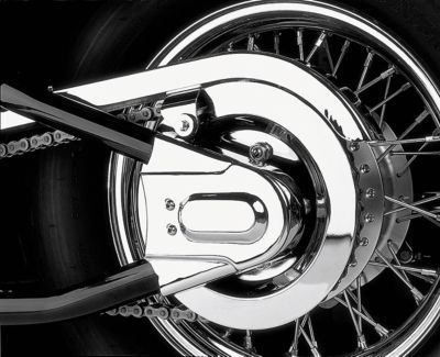 SHOW CHROME REAR AXLE COVER - Cruiser Tire And Wheel Accessories