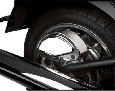 SHOW CHROME REAR BRAKE CALIPER COVER - Cruiser Calipers