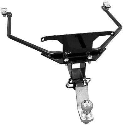 SHOW CHROME RECEIVER HITCH KIT - BLACK - Cruiser Hitch Accessories
