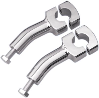 SHOW CHROME RISERS FOR 1 HANDLEBARS -  Cruiser Controls 