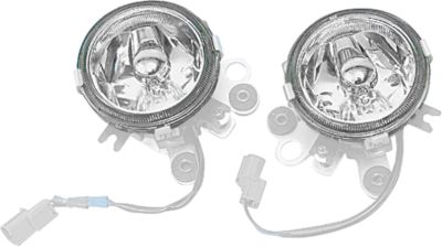 SHOW CHROME REPLACEMENT LENS LOWER FOG LIGHT KIT - CLEAR - Cruiser Replacement Light Lenses