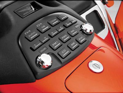 SHOW CHROME REPLACEMENT RADIO KNOBS - CHROME -  Cruiser Dash And Gauges 