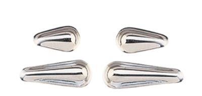 SHOW CHROME SWINGARM ACCENT TRIM - Cruiser Swingarm Accessories