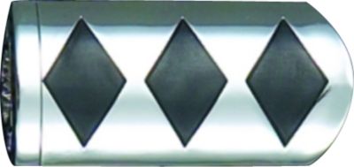 SHOW CHROME SLIDER BRAKE PEDAL COVER - DIAMOND -  Cruiser Controls 