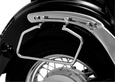 SHOW CHROME ADJUSTABLE SADDLEBAG SUPPORTS CHROME - Show Chrome Parts & Gear