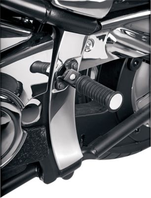 SHOW CHROME SWINGARM COVERS - Cruiser Swingarm Accessories