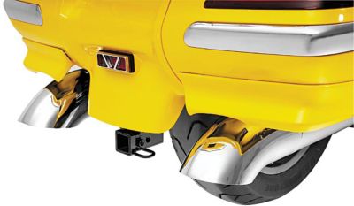SHOW CHROME TURN DOWN EXHAUST TIPS - Cruiser Parts 