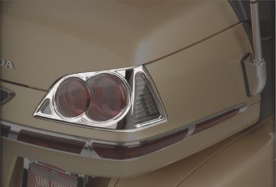 SHOW CHROME TRUNK LENS GRILLES - Cruiser Replacement Light Lenses