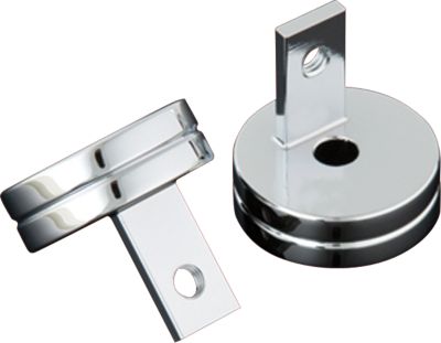 SHOW CHROME TURN SIGNAL ADAPTERS FOR CONTOUR AND ELLIPTICAL DRIVING LIGHT KITS - Galfer Standard Wave Brake Rotor - Rear