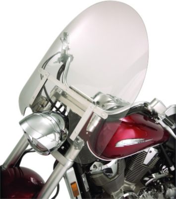 SHOW CHROME CLASSIC WINDSHIELD FOR OVERSIZED FORKS - Cruiser Wind Shields