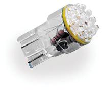 SHOW CHROME LED #7443 WEDGE BULB - Cruiser Bulbs