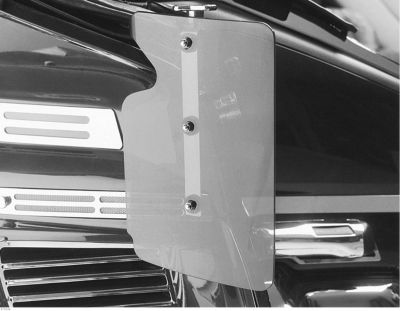 SHOW CHROME 500 SERIES CONTOURED WIND DEFLECTORS - CLEAR - Show Chrome Parts & Gear