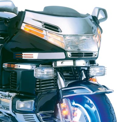SHOW CHROME WINDSHIELD ACCENT WITH EAGLE - Show Chrome Parts & Gear